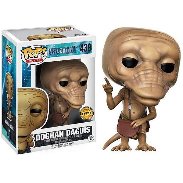 Funko Pop! Filme Valerian e a Cidade dos Mil Planetas Doghan Daguis 439 Exclusivo Chase