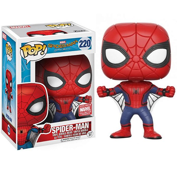 Funko Pop! Marvel Homem Aranha / Spider Man 220 Exclusivo