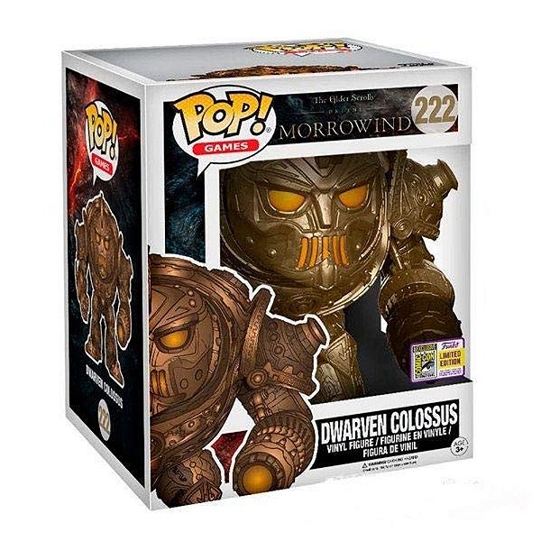 Funko Pop! Games Morrowind Dwarven Colossus 222 Exclusivo
