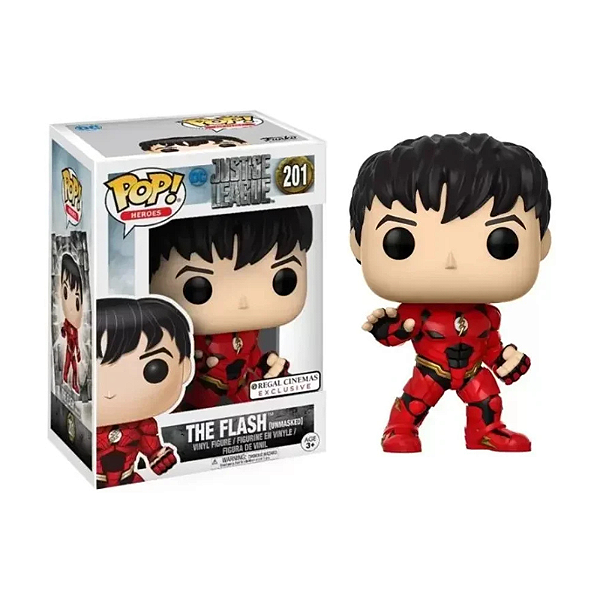 Funko Pop! Dc Comics Liga Da Justiça The Flash 201 Exclusivo