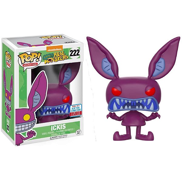 Funko Pop! Animation Real Monsters Ickis 222 Exclusivo