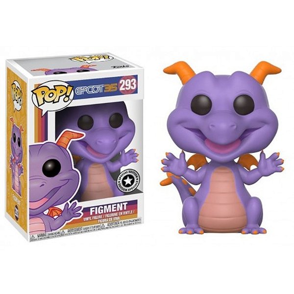 Funko Pop! Disney Parks EpCot 35Th Figment 293 Exclusivo