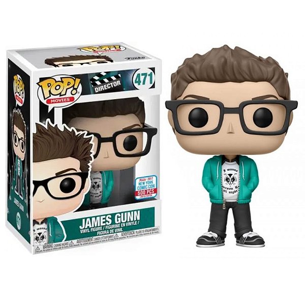 Funko Pop! Filmes Director James Gunn 471 Exclusivo