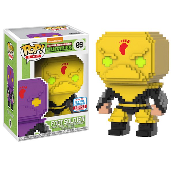 Funko Pop! 8-BIT As Tartarugas Ninja Foot Soldier 09 Exclsivo