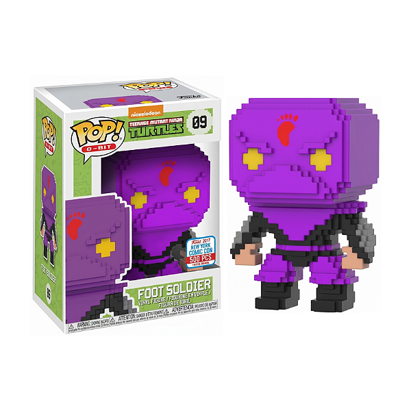 Funko Pop! 8-BIT As Tartarugas Ninjas Foot Soldier 09 Exclsivo