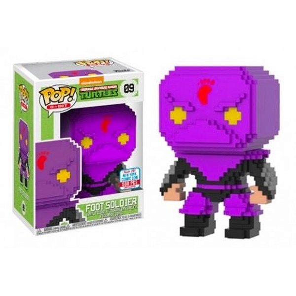Funko Pop! 8-BIT As Tartarugas Ninja Foot Soldier 09 Exclsivo