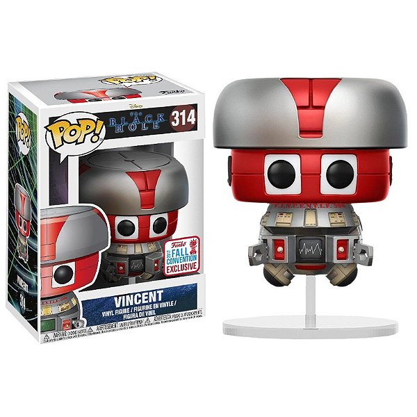Funko Pop! Filme Disney O Abismo Negro Vincent 314 Exclusivo