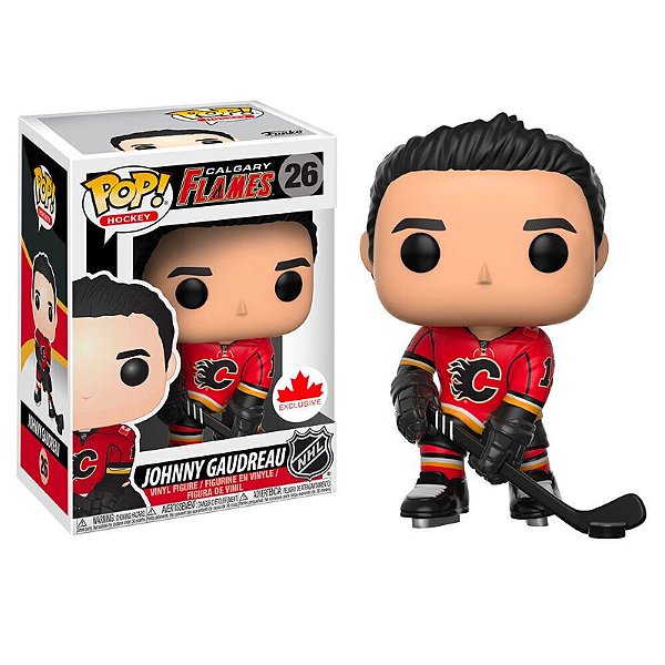 Funko Pop! Hockey Flames Johnny Gaudreau 26 Exclusivo