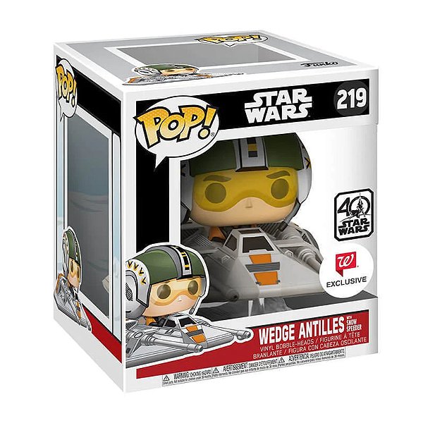Funko Pop! Television Star Wars Wedge Antilles 219 Exclusivo