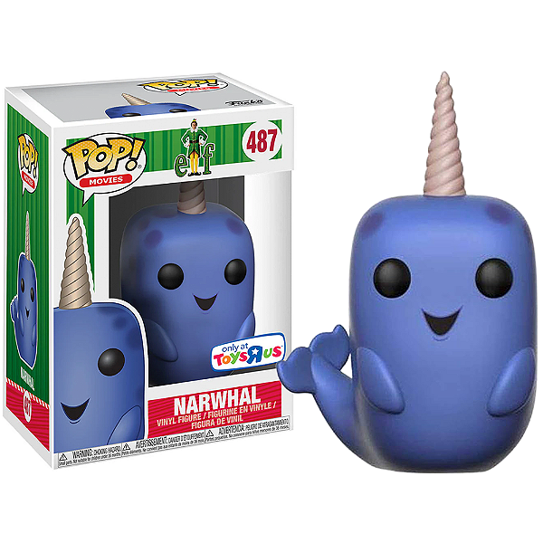 Funko Pop! Filme Natal Um Duende em Nova York Narwhal 487 Exclusivo
