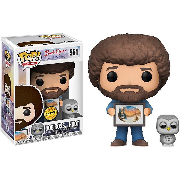 Funko Pop! Television Bobs Ross and Hoot 561 Exclusivo Chase