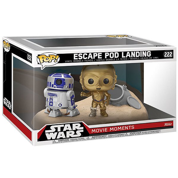 Funko Pop! Television Star Wars Movie Moments Escape Pod Landing 222 Exclusivo