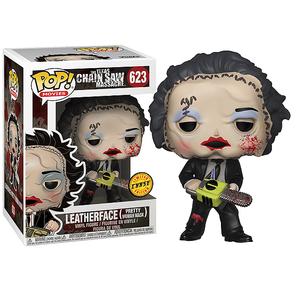 Funko Pop! Filme Terror O Massacre Da Serra Elétrica Leatherface 623 Exclusivo Chase