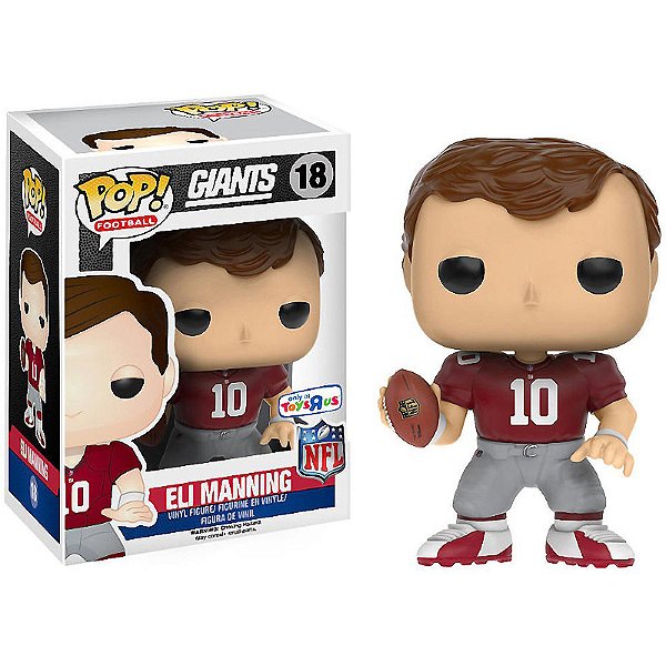 Funko Pop! Football NFL Giants Eli Manning 18 Exclusivo