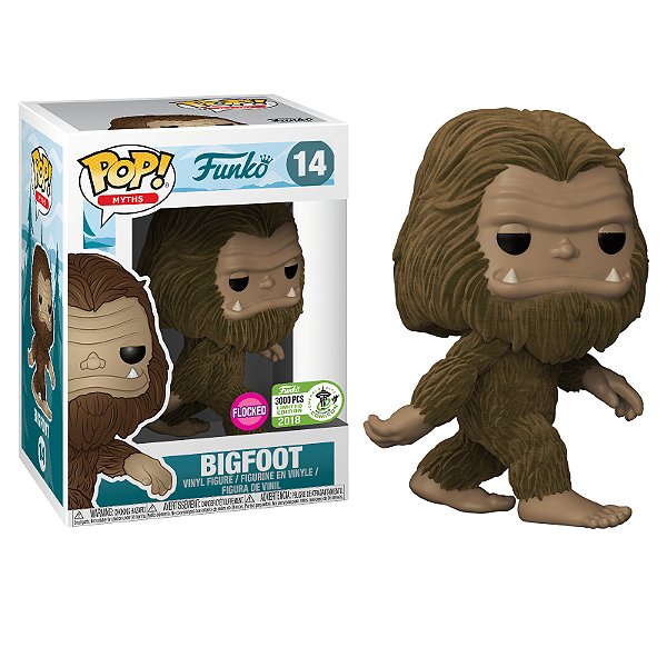 Funko Pop! Myths Funko Bigfoot 14 Exclusivo Flocked