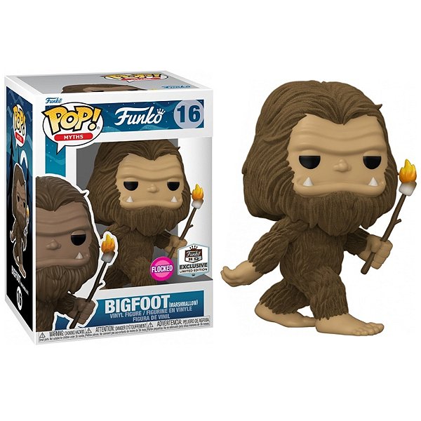 Funko Pop! Myths Funko Bigfoot 16 Exclusivo Flocked