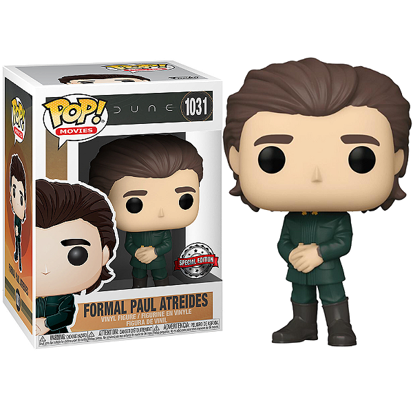 Funko Pop! Filme Duna Formal Paul Atreides 1031 Exclusivo