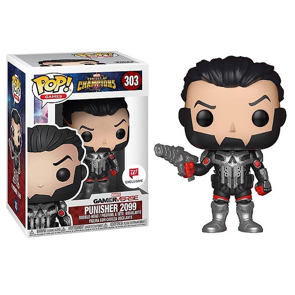 Funko Pop! Games Marvel Punisher 2099 303 Exclusivo