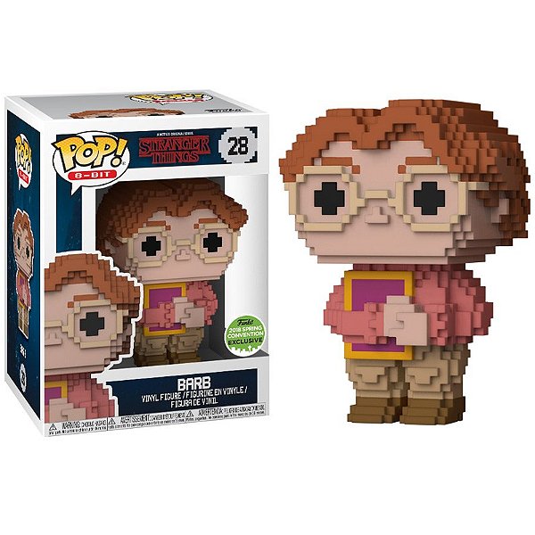 Funko Pop! Television 8-Bit Stranger Things Barb 28 Exclusivo
