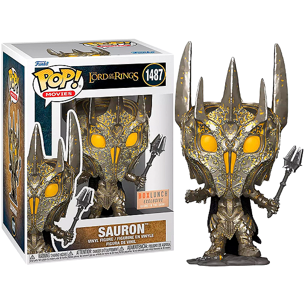 Funko Pop! Filme O Senhor Dos Aneis Sauron 1487 Exclusivo Glow