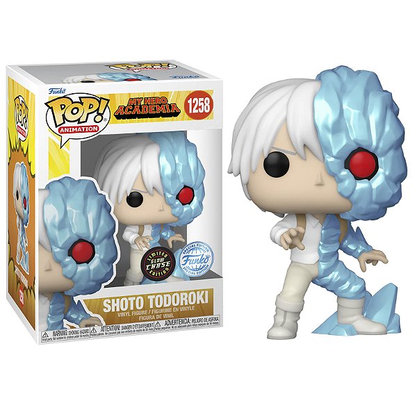 Funko Pop! Animation My Hero Academia Shoto Todoroki 1258 Exclusivo Glow Chase