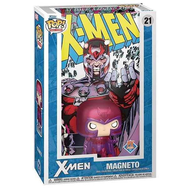 Funko Pop! Comic Covers Television X-Men Magneto 21 Exclusivo