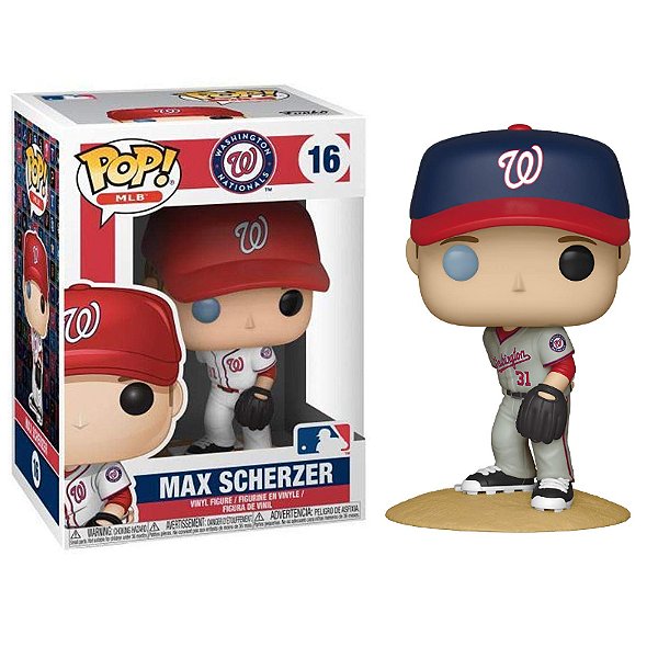 Funko Pop! Baseball MLB Nationals Max Scherzer 16 Exclusivo