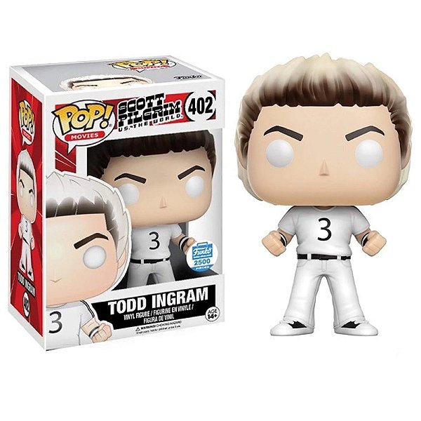 Funko Pop! Filme Scott Pilgrim Contra o Mundo Todd Ingram 402 Exclusivo