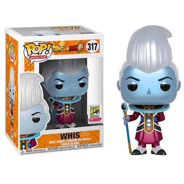 Funko Pop! Animation Dragon Ball Z Whis 317 Exclusivo Metallic 2018