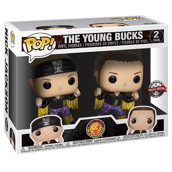 Funko Pop! The Young Bucks 2 Pack Exclusivo