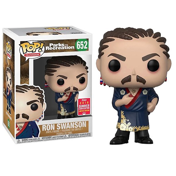 Funko Pop! Television Parks And Recreation Ron Swanson 652 Exclusivo