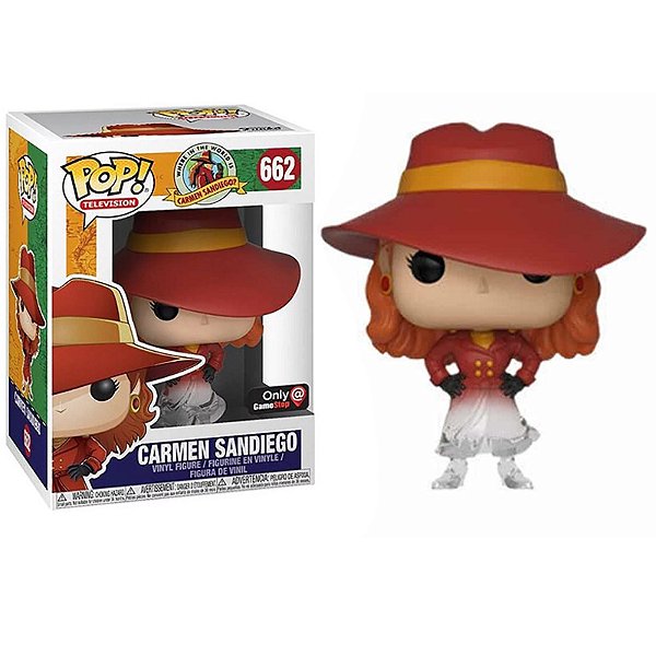 Funko Pop! Television Carmen Sandiego 662 Exclusivo