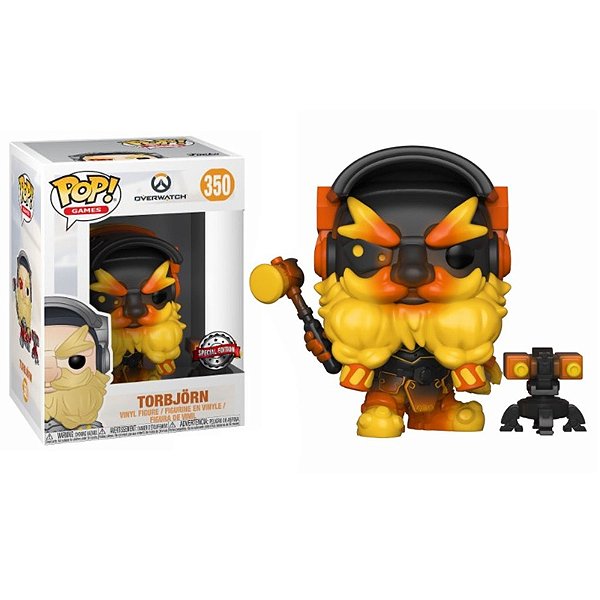 Funko Pop! Games Overwatch Torbjörn 350 Exclusivo
