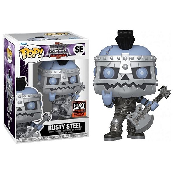 Funko Pop! Heavy Metal Halloween Rusty Steel SE Exclusivo