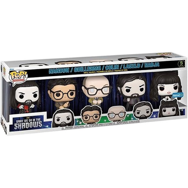 Funko Pop! Television What We Do In The Shadows 5 Pack Exclusivo