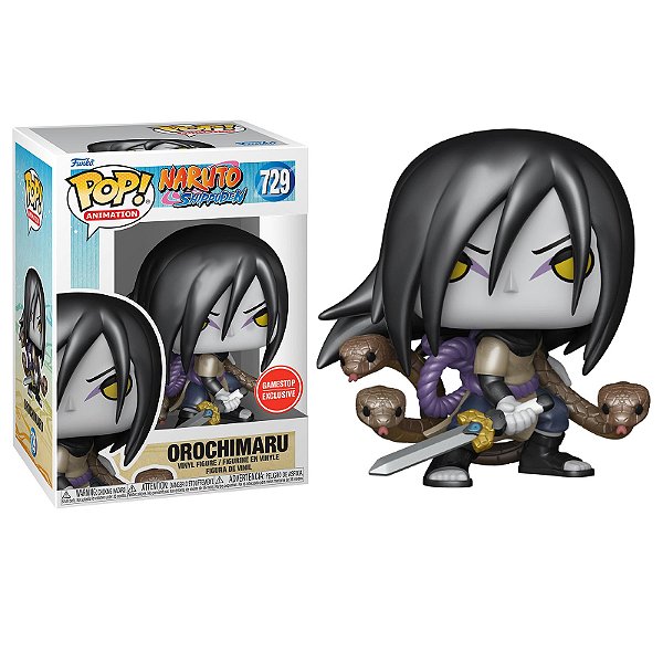Funko Pop! Animation Naruto Shippuden Orochimaru 729 Exclusivo Metallic