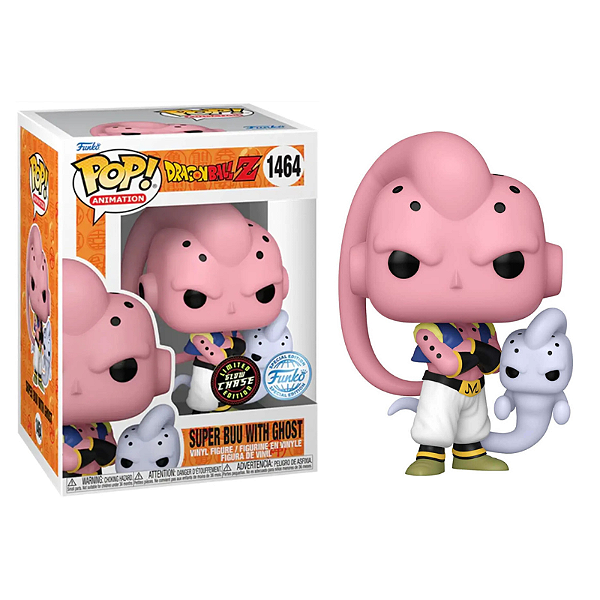 Funko Pop! Animation Dragon Ball Z Super Buu With Ghost 1464 Exclusivo Glow Chase