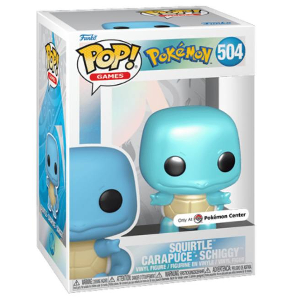 Funko Pop! Pokémon – Figurine Squirtle (Carapuce) En Vinyle 9,5 Cm – Collection Officielle