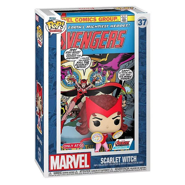 Funko Pop! Marvel Comic Covers Scarlet Witch 37 Exclusivo