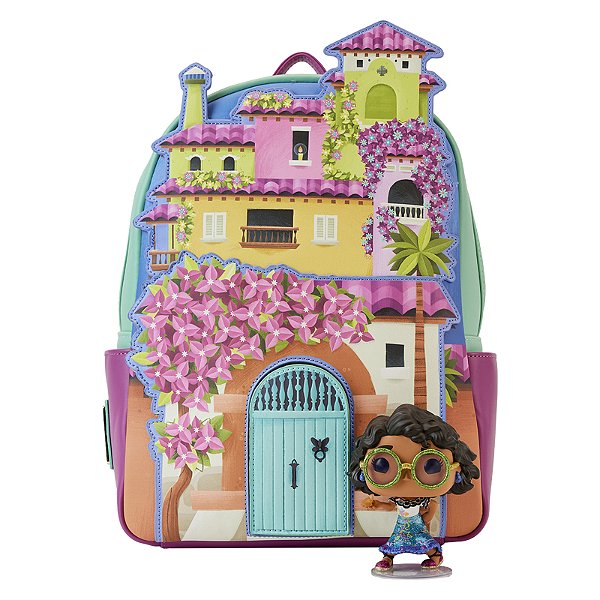 Loungefly Mini Backpack Disney Filme Encanto + Funko Pop Mirabel Madrigal 1145 Exclusivo Diamond