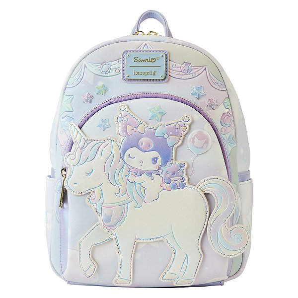 Loungefly Mini Backpack Kuromi Carnival Unicorn da Sanrio
