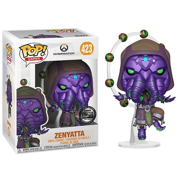 Funko Pop! Games Overwatch Zenyatta 423 Exclusivo
