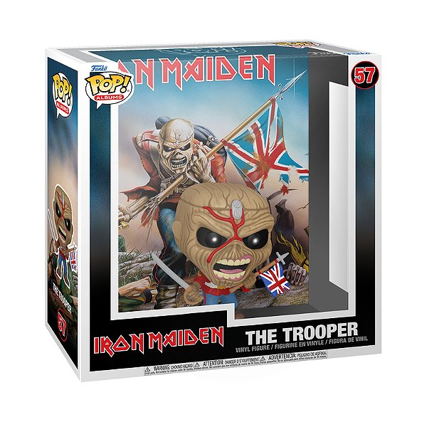 Funko Pop! Album Rocks Iron Maiden The Trooper 57