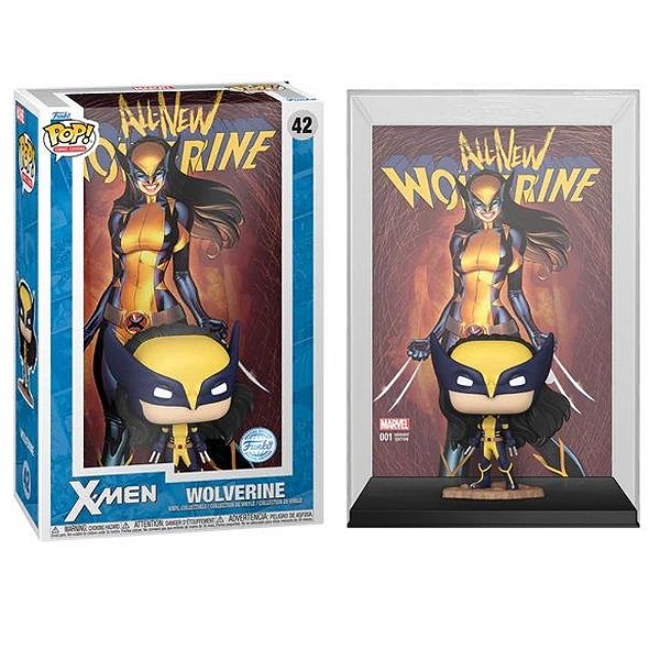 Funko Pop! Comics Cover Television Marvel X-Men Wolverine 42 Exclusivo