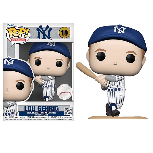 Funko Pop! Baseball MLB Sports Legends NY Lou Gehrig 19 Exclusivo