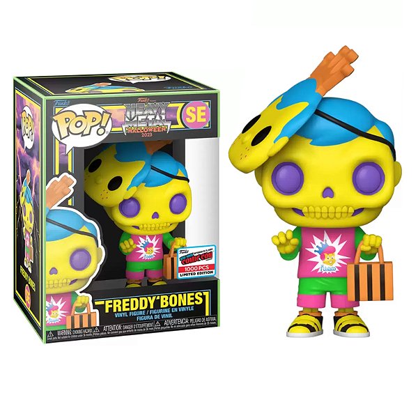 Funko Pop! Funko Heavy Metal Freddy Bones SE Exclusivo