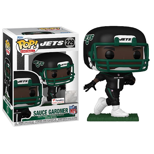 Funko Pop! Football NFL Jets Sauce Gardner 229 Exclusivo