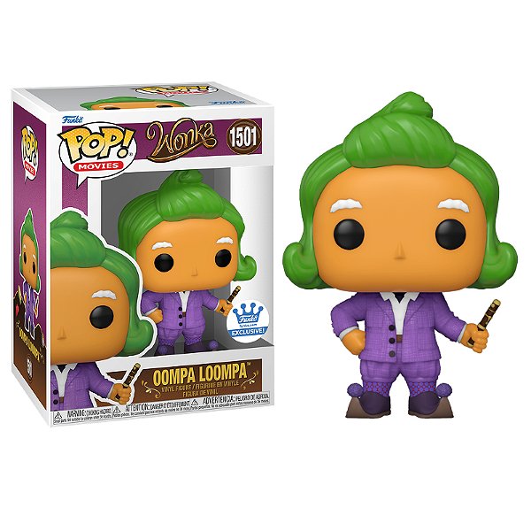 Funko Pop! Filme A Fantastica Fabrica de Chocolate Wonka Oompa Loompa 1501 Exclusivo