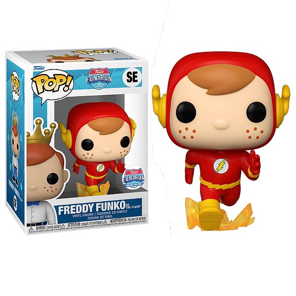 Funko Pop! Funko Fun On The Run Freddy Funko As The Flash SE Exclusivo
