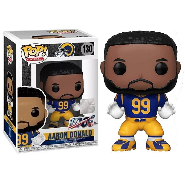 Funko Pop! Football NFL Aaron Donald 130 Exclusivo NFL